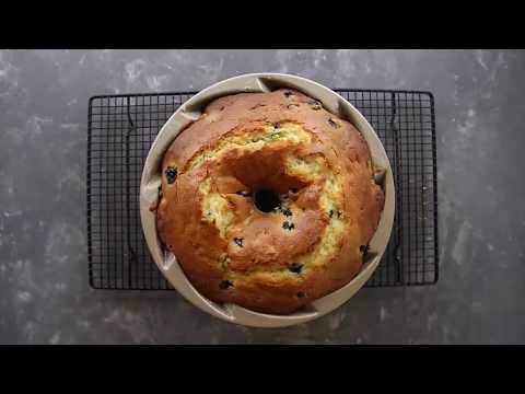 Blueberry Pound Cake