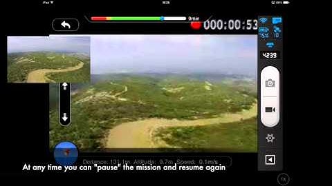 DJI Waypoints Ground Station app for DJI Phantom Vision