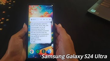How to change the text edge color used for captions on Samsung Galaxy S24 Ultra