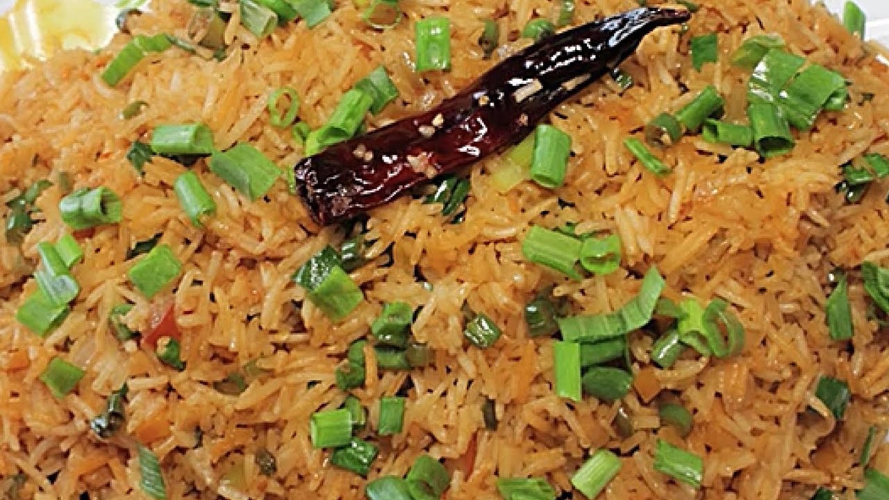 Veg Schezwan Fried Rice | Restaurant Style Instant Rice Recipe | Indo-Chinese Recipe | Kanak