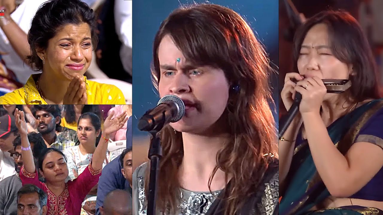 Singer Cass Mae Superb Performance At Maha Shivratri 2025 Celebrations | Isha Foundation