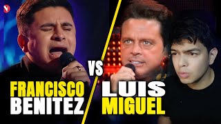 FRANCISCO BENITEZ vs LUIS MIGUEL - HASTA QUE ME OLVIDES ( Comparación de voces) LA VOZ ARGENTINA