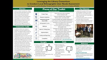 Leveraging the Library Consortium to Conduct Local Ethnographic User Needs Assessment