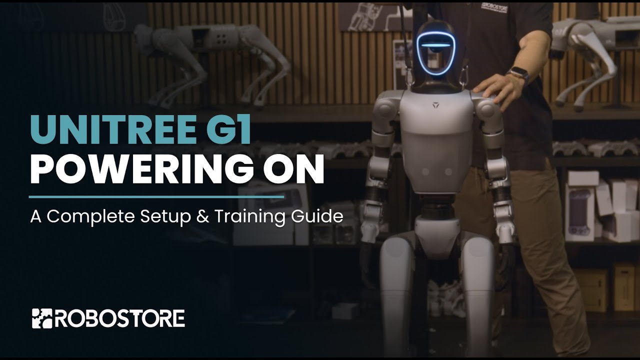 How to Start the Unitree G1 EDU | Full Power-Up & Motion Mode Guide