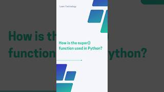 super function in Python | Python interview questions | #pythontutorial #python #interview