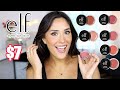 NEW ELF COSMETICS LUMINOUS PUTTY BLUSH | Review and swatches of all the shades!