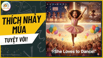 THÍCH NHẢY MÚA!💃🎶She Loves to Dance! | 🩰Fun Music Video about Passion & Joy  Dance Tutorial.[44]
