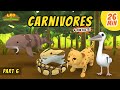 Carnivores (Part 6/6) - Animals Stories for Kids | Educational | Leo the Wildlife Ranger