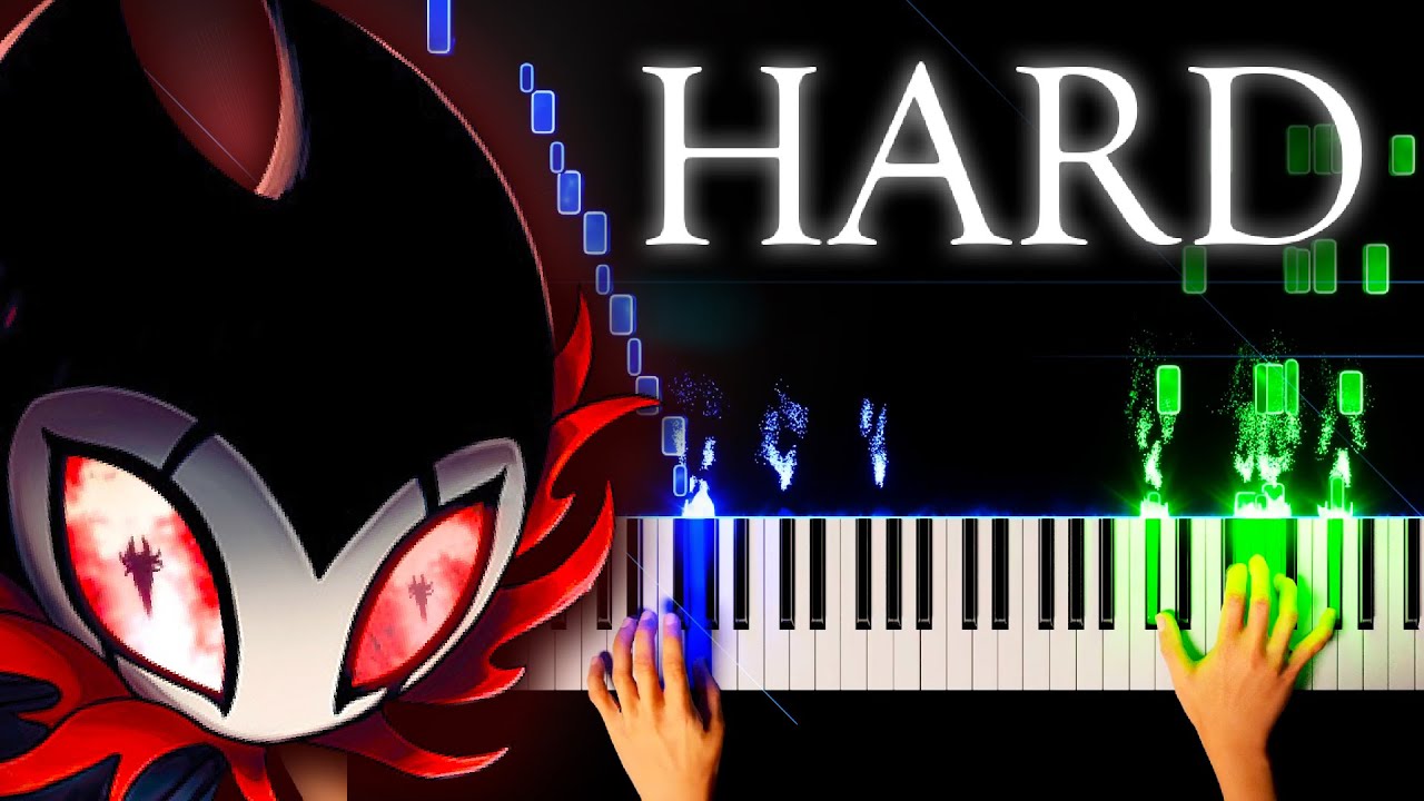 ⁣Nightmare King (from Hollow Knight) - Piano Tutorial