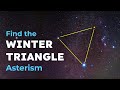 Exploring the Winter Triangle and Its Constellations