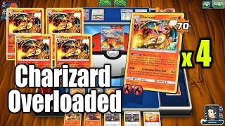 Pokemon Relentless Flame Theme Deck x2 = CHARIZARD OVERLOADED [PTCGO #2]