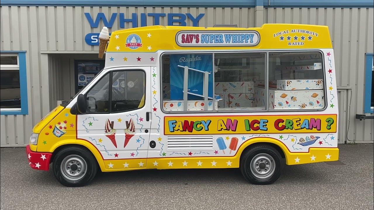 Sav’s Super Whippy Ice Cream Van refurbishment by Whitby Morrison