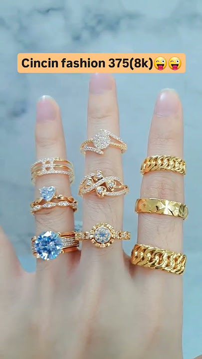 September 2024Cincin fashion emas 375 8kTelunjukAtas 2 65gr Rp 1 511 000 ring 13  10182612 Tengah