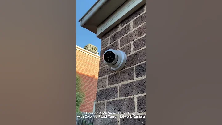 Hikvision 4MP Smart Security Cam with Audio & Strobe Light | Human Detection & Color Night Vision