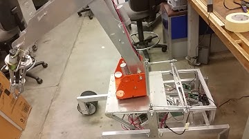 WSU Robotics Club Rover arm test 1