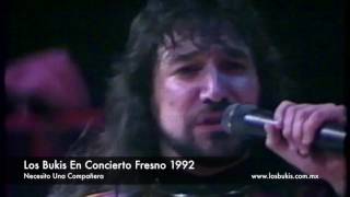 Video thumbnail of "Los Bukis En Concierto 7 Fresno 1992 - Necesito Una Compañera"