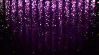 Abstract Dark Purple Luxury Glowing Glitter Particles Sparkle Overlay Animated Background Aesthetic