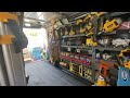 Work van for construction (Dewalt)