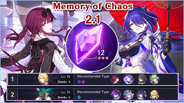 【Honkai: Star Rail】NEW Forgotten Hall Memory of Chaos 2.1 | Stage 12 Full Stars⭐