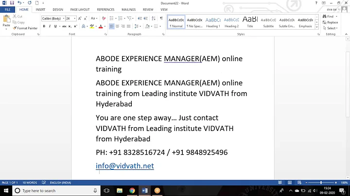 Adobe Experience Manager AEM Online Training