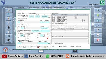Sistema Contable en Excel "e!CONSIS 3.0" - Módulo Diario - Parte 09