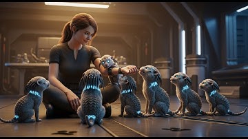 Predator Cubs Nibbled at the Human’s Wrist — She Tapped Their Snouts, and They All Sat in a Line