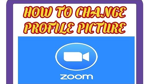 #ZOOM Profile Picture Change in Zoom Meet in Tamil
