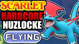 Pokémon Scarlet Hardcore Nuzlocke - Flying Types Only! (No items, No overleveling)