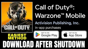 Download Warzone Mobile After Shutdown | How To Download Warzone Mobile After Shutdown