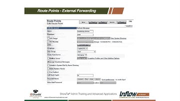 How to set up External Forwarding using Route Points