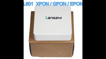 L801 XPON GPON EPON