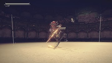 NieR:Automata debug mode Combo testing 2