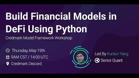 Building Financial Models in DeFi Using Python