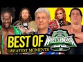 BEST OF MANIA | Wrestlemania's Greatest Moments!