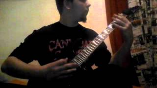 Cannibal Corpse - Hammer Smashed Face(guitar cover)