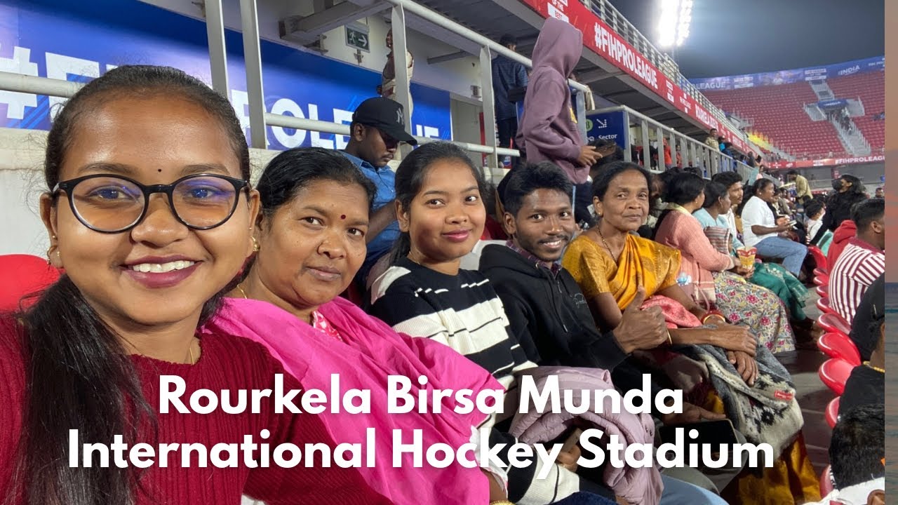 Vlog 25 ll Indian vs Argentina 🏑|| full mastii || Rourkela Birsa Munda International Hockey Stadium 