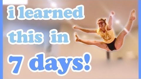 HOW TO GET HYPER-EXTENDED TOE TOUCHES IN ONE WEEK! :) cheer jump drills & my warmup/workout!