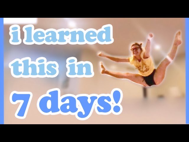 My Toe Touch Workout for Cheer and Dance - improve your jumps FAST