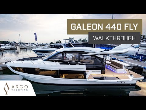 Galeon 440 Fly | Flybridge Yacht Tour by a Professional Yacht Broker | Now Available in the UK