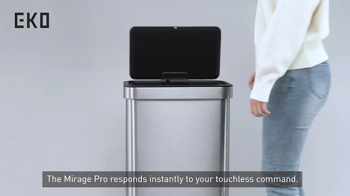 Instruction Guide for the EKO Nova 21 Gallon/80 Liter Motion Sensor Trash Can
