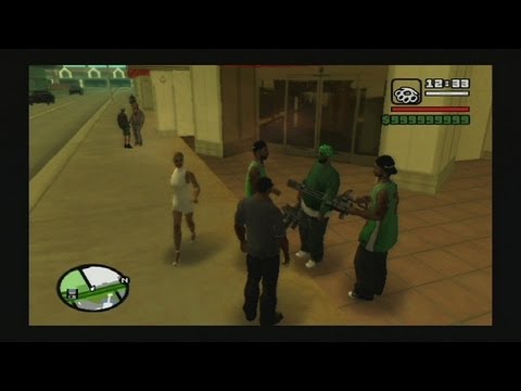 GTA San Andreas PS2 classics 100% hacked save - HD 1080p 