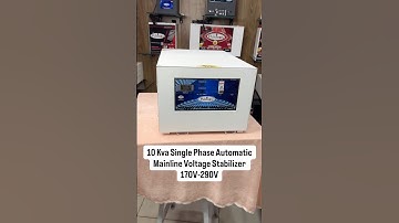 Pulstron 10 Kva Single Phase Automatic Mainline Voltage Stabilizer 170V-290V #voltagestabilizer