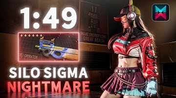I Beat Nightmare SIGMA on 1 HP 🎃 No Heals, No Reloads – PDW-90 | Once Human