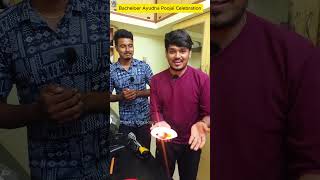 Bacheloer Ayudha Poojai Celebration Bachelors Kitchen
