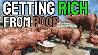 Getting Rich From Brahmin Poop In Fallout 4