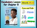 Vocabulary and Context Clues Quiz