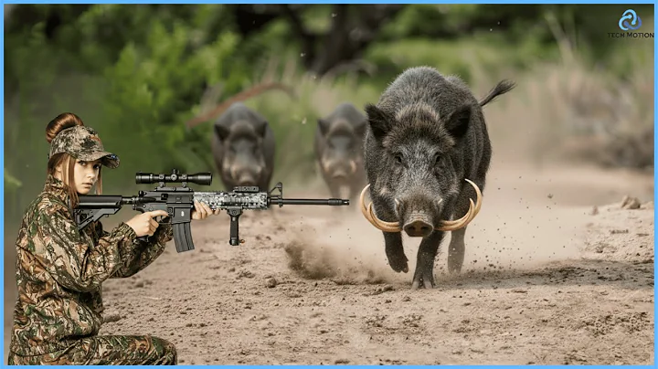 Wild Boar Hunting – Insane Moments Hunter Takes Down Wild Predator with Perfect Shots