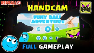 Red Ball 4 - Funny Blue Ball Adventure - All Levels - Full Game - Handcam Gameplay Volume 1,2,3,4,5 screenshot 5