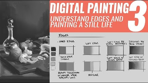 EDGES IN PAINTING - DIGITAL PAINTING 3