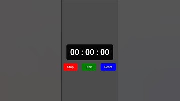 Stopwatch by using:- Html, Css, JavaScript.    #programinglanguage